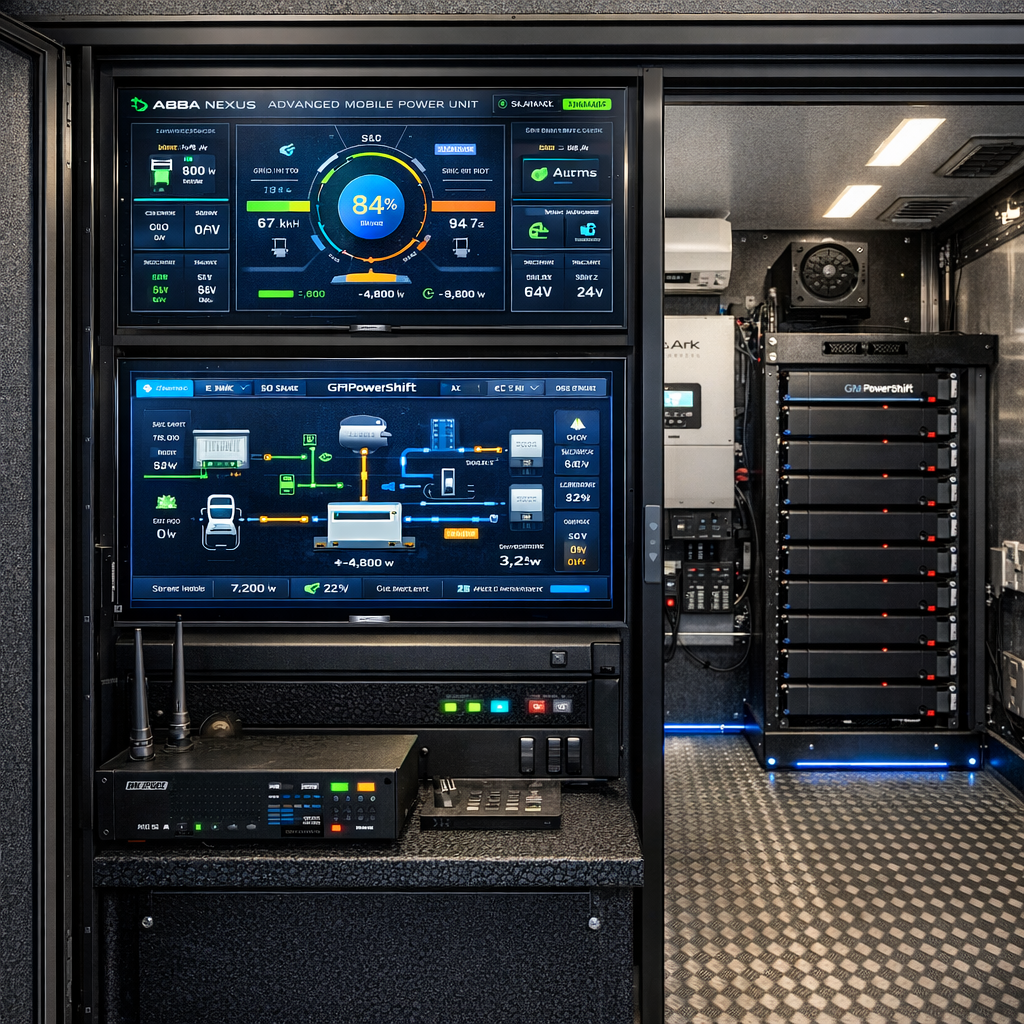 AMPU internal control rack